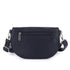 Flora & co Sac banane bandoulière femme multipoches bleu