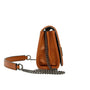Gallantry Sac bandoulière femme chaîne python camel