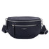 Flora & co Sac banane bandoulière femme multipoches bleu
