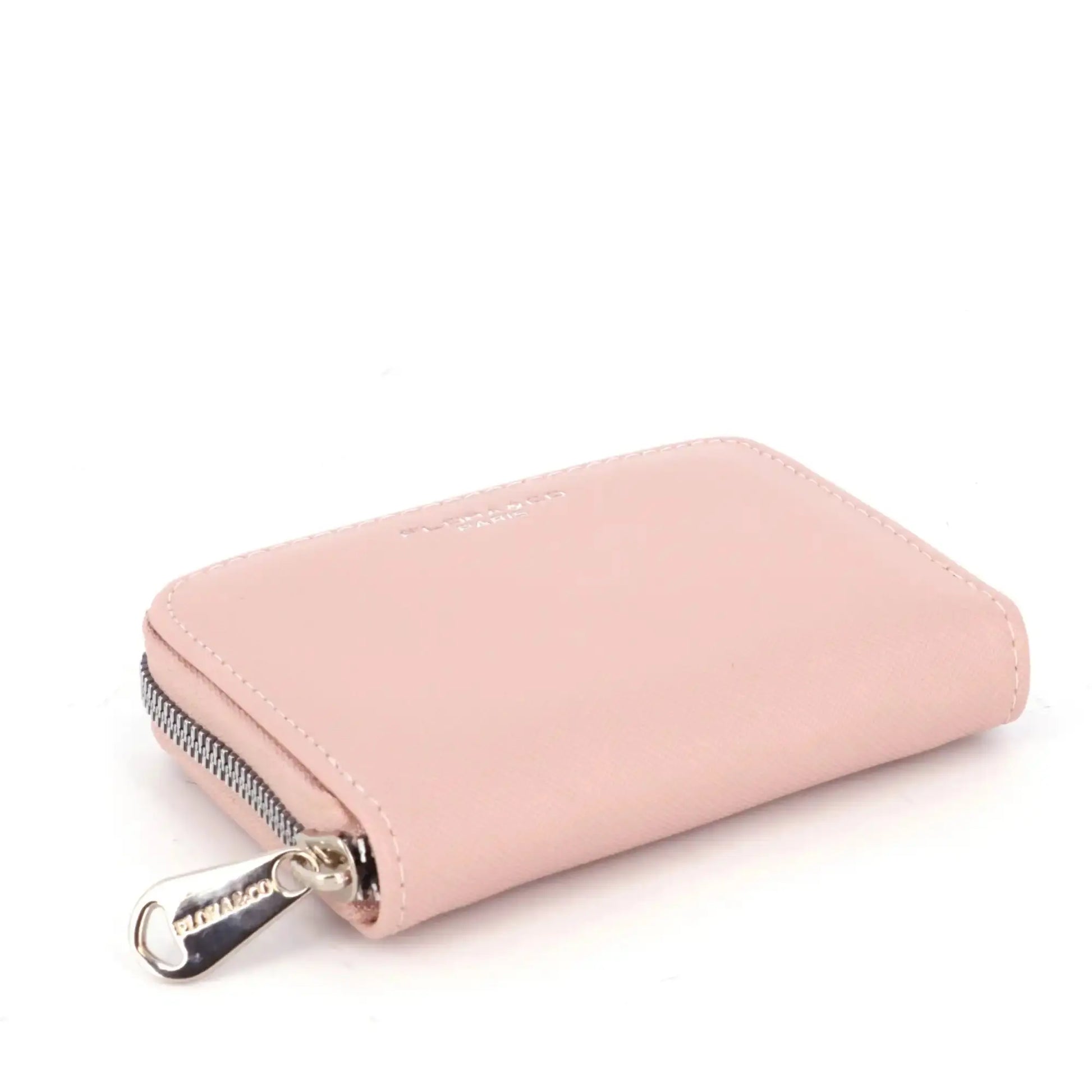 Flora & co Portefeuille porte-carte femme saffiano rose
