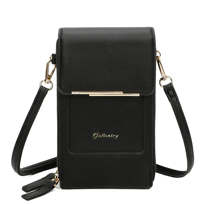 Gallantry Pochette bandoulière femme smartphone noir