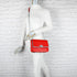 Gallantry Sac bandoulière chaîne femme rigide rouge