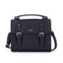 Flora & co Sac cartable bandoulière femme broderie bleu