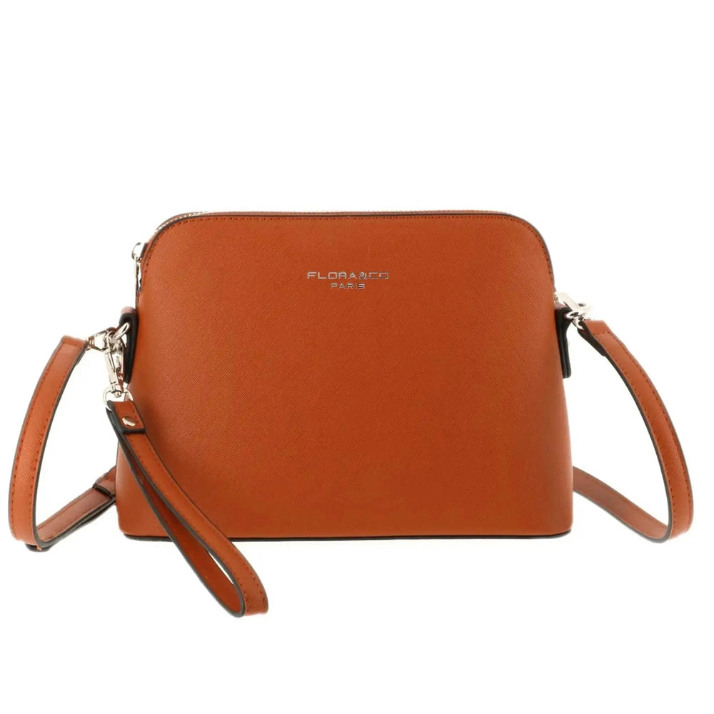 Flora & co Sac bandoulière femme dragonne camel