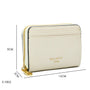 Gallantry Portefeuille porte-monnaie femme française beige