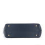 Vue 6 du Grand sac à main cours femme bleu marine en cuir synthétique par Flora & co.