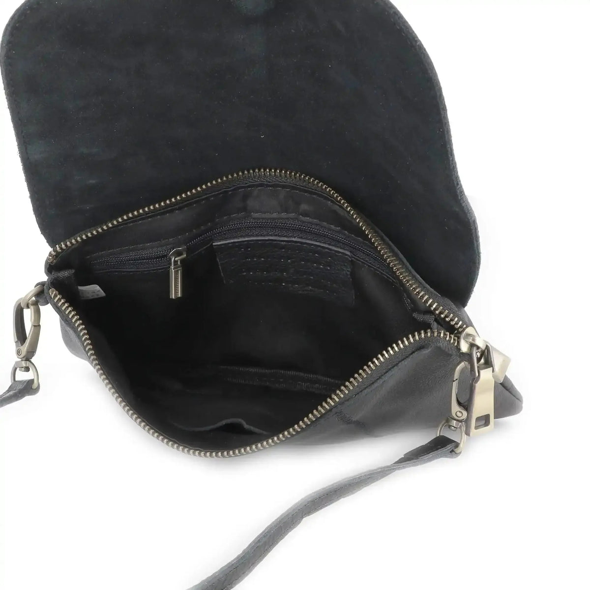 Sac Modamoda T238 Sac Bandoulière Cuir Modamoda T238 - Taille M - Bleu Foncé Sac Trois Compartiments Sac Modamoda T238 Sac Bandoulière Cuir Modamoda T238 - Taille M - Bleu Foncé Sac Trois Compartiments