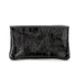 Portefeuille pochette passeport cuir isiré Noir Made in Italy