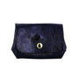 Made in Italy Porte-monnaie femme cuir irisé 04 bleu marine