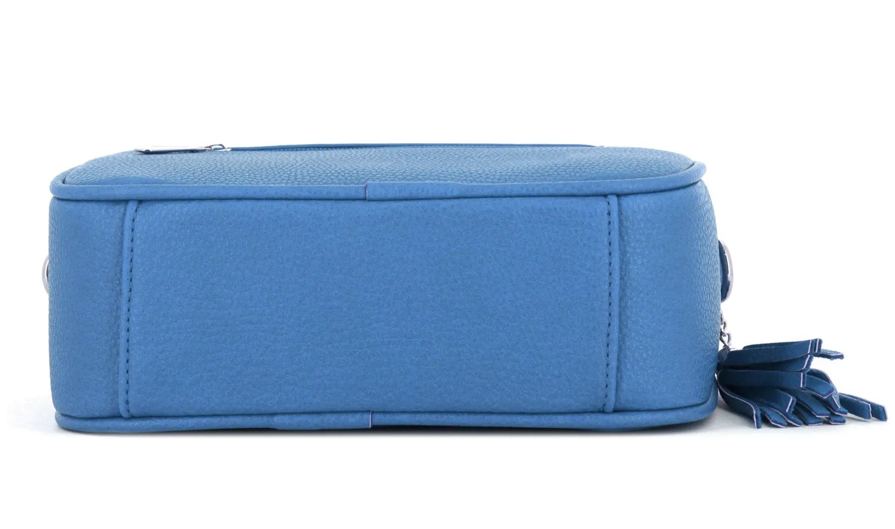 Flora & co - Sac caméra bandoulière femme léger bleu jean