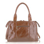 Sac cabas bowling femme similicuir camel - vue 4 | Flora & co