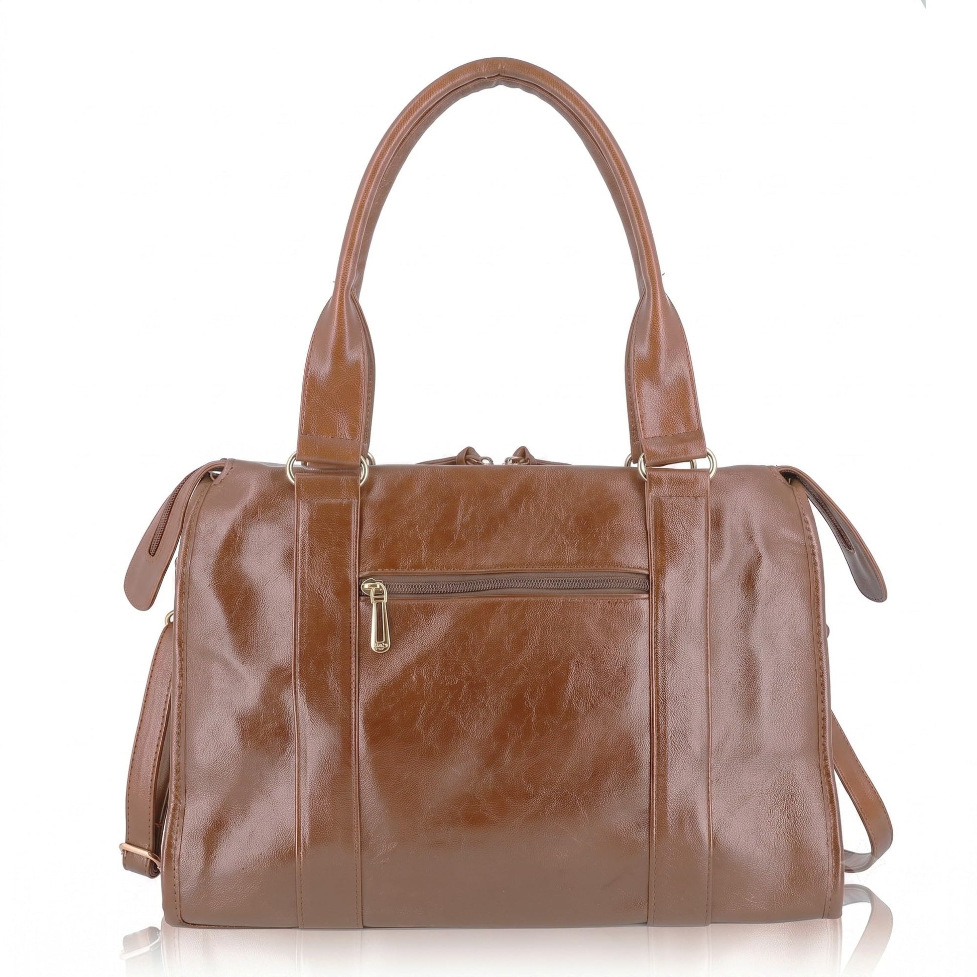 Grand Sac Bowling Femme Cours Smilicuir Camel