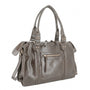 Sac cabas bowling femme simili cuir taupe - vue 3 | Flora & co