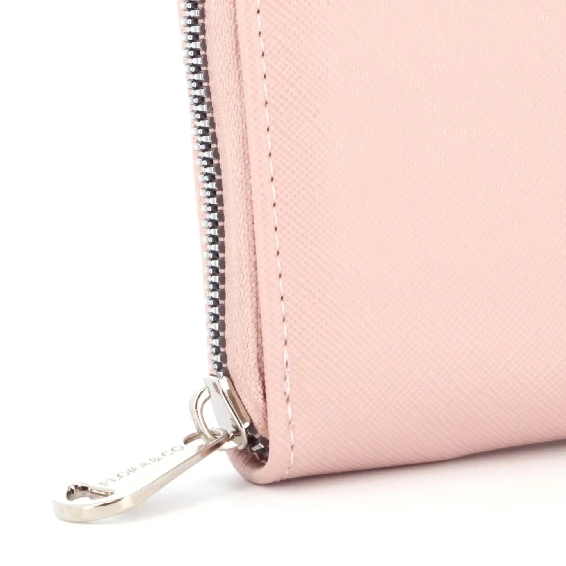 Flora & co Portefeuille porte-carte femme saffiano rose