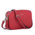 Flora & co Sac caméra bandoulière femme léger rouge foncé