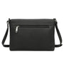 Gallantry Sacoche bandoulière femme multipoche noir