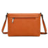 Gallantry Sacoche bandoulière femme multipoche marron