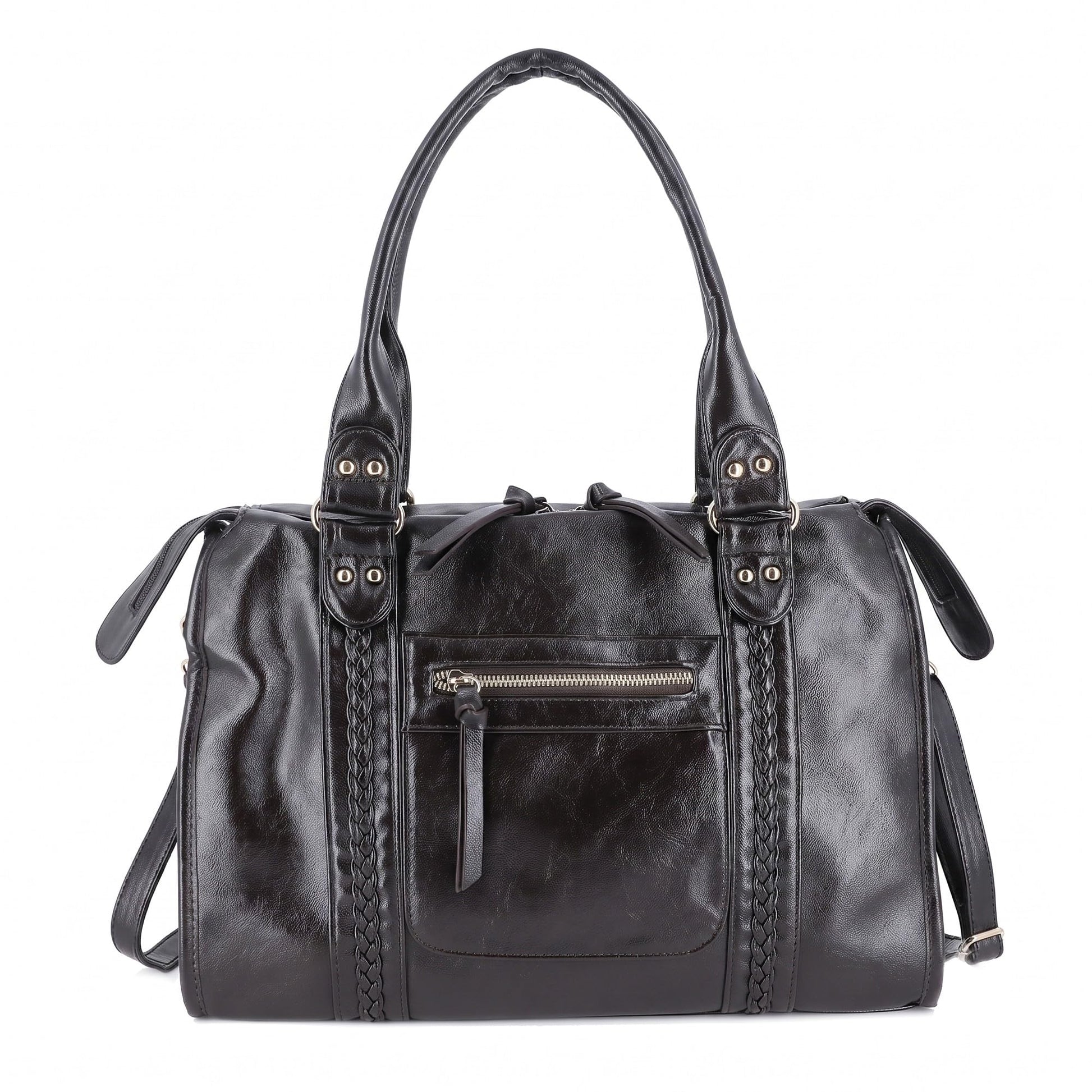 Grand Sac Bowling Femme Cours Smilicuir Noir