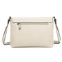 Gallantry Sacoche bandoulière femme multipoche beige