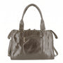 Sac cabas bowling femme simili cuir taupe - vue 4 | Flora & co