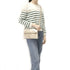 Flora & co Sac bandoulière pochette femme irisé or