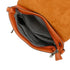 Gallantry Sacoche bandoulière femme multipoche marron