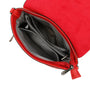 Gallantry Sacoche bandoulière femme multipoche rouge