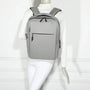 Sac cabas femme simili cuir en toile gris - vue 4 | Gallantry