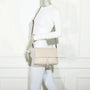 Gallantry Sacoche bandoulière femme multipoche beige