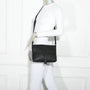 Gallantry Sacoche bandoulière femme multipoche noir