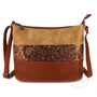 Gallantry sac bandoulière paillettes femme multicolore marron