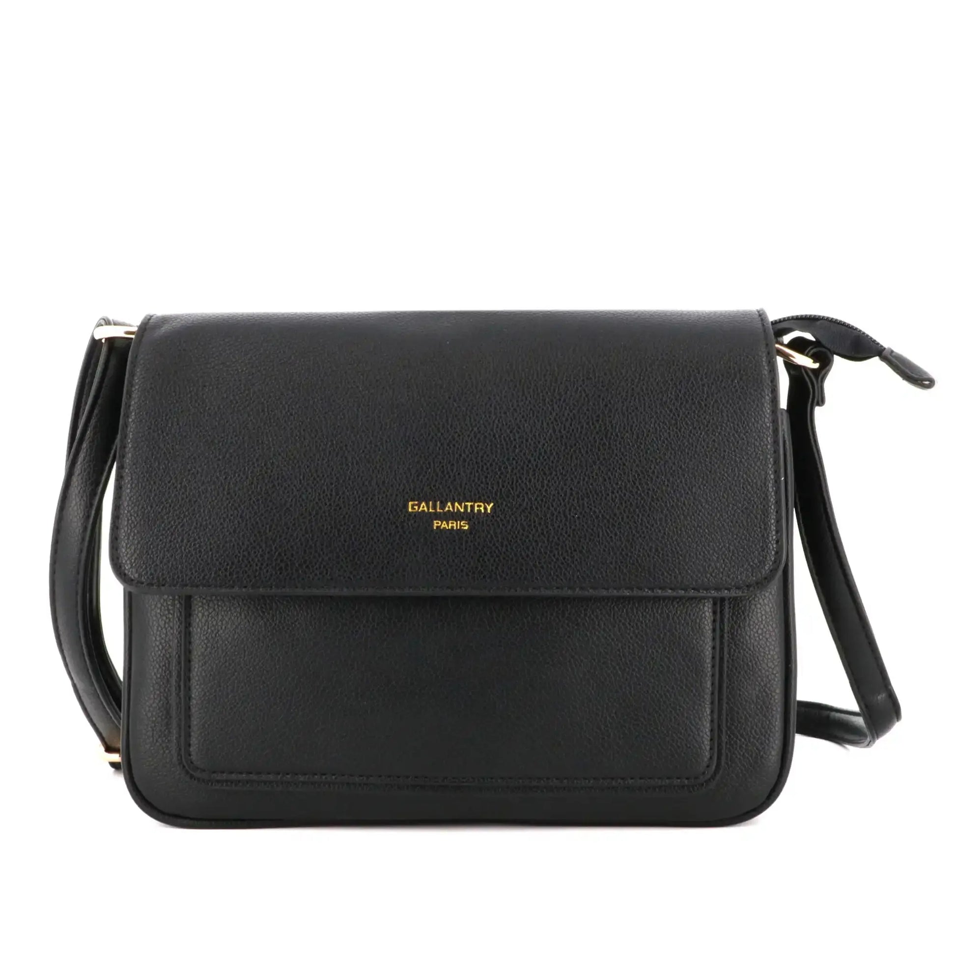 Gallantry Sac d'orgue bandoulière femme noir