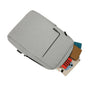 Sac cabas femme simili cuir en toile gris - vue 5 | Gallantry