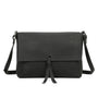 Gallantry Sacoche bandoulière femme multipoche noir