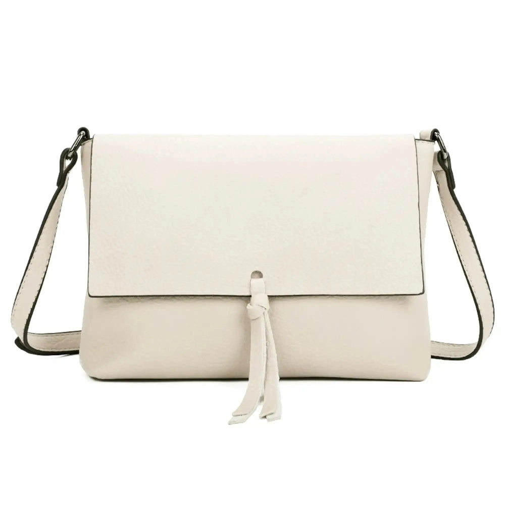 Gallantry Sacoche bandoulière femme multipoche beige