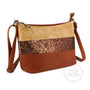 Gallantry sac bandoulière paillettes femme multicolore marron