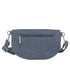 Flora & co Sac banane bandoulière en denim bleu
