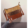Gallantry sac bandoulière paillettes femme multicolore marron