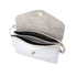 Flora & co Sac bandoulière femme irisé souple argent