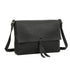 Gallantry Sacoche bandoulière femme multipoche noir