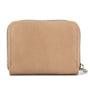 Flora & co Portefeuille monnaie femme souple taupe