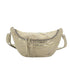 Flora & co Sac banane bandoulière femme daim irisé or