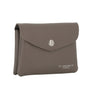Flora & co Porte-monnaie cartes femme magnétique taupe foncé