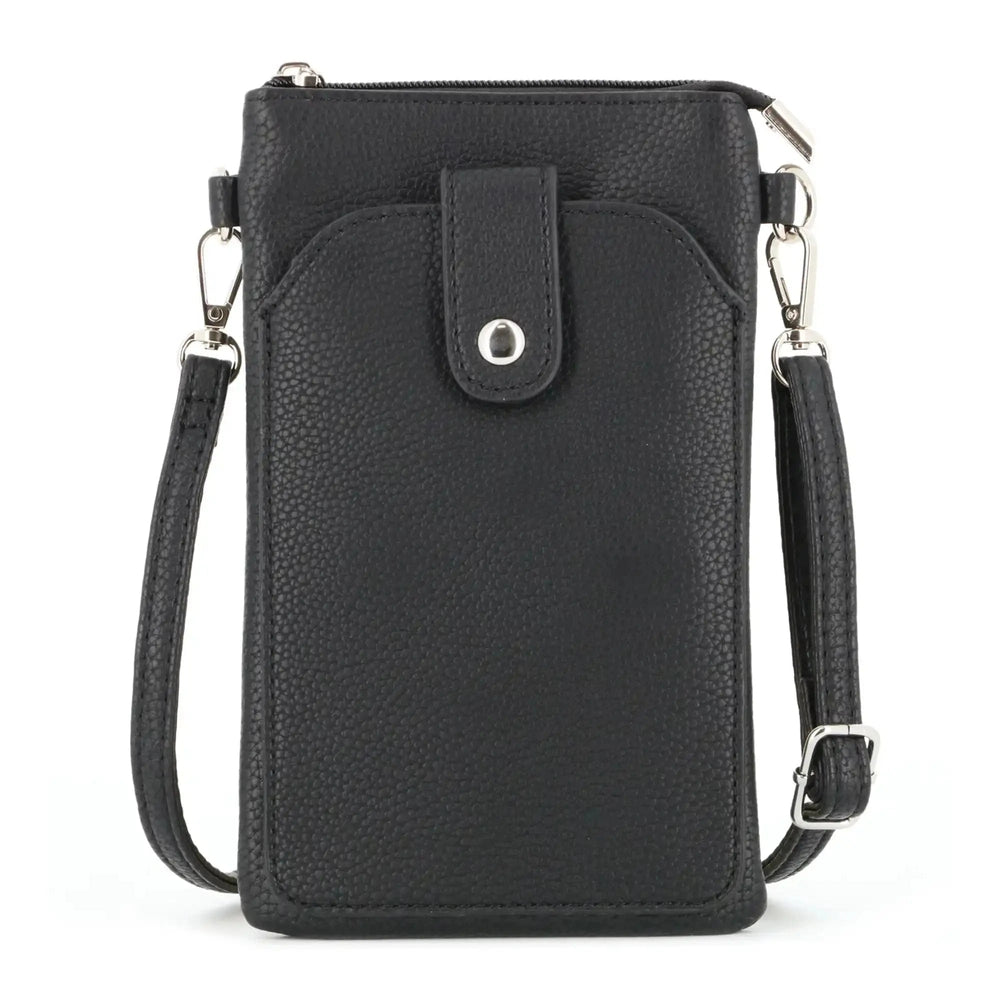 Flora & co Pochette bandoulière téléphone femme noir