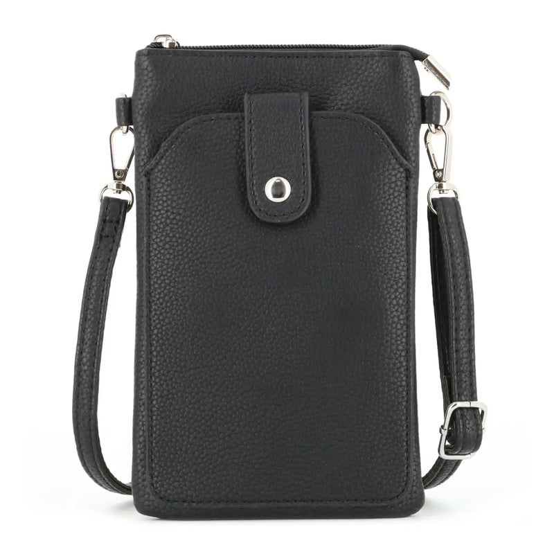 Flora & co Pochette bandoulière téléphone femme noir
