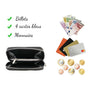 Flora & co Portefeuille porte-carte femme saffiano noir