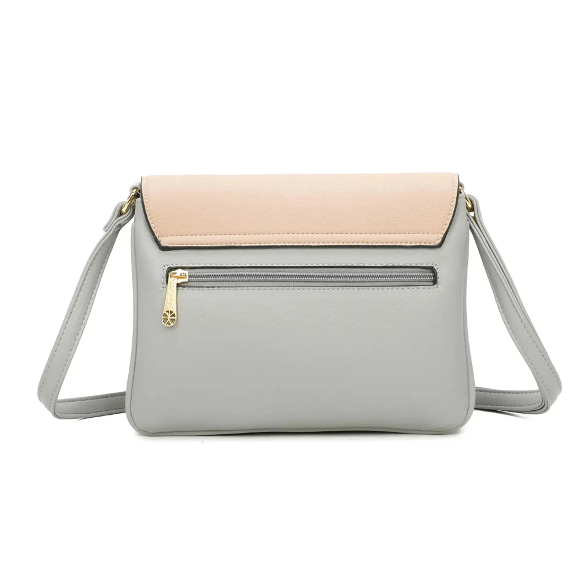 Gallantry Sac d'orgue bandoulière femme gris
