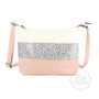 Gallantry sac bandoulière paillettes femme multicolore rose