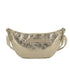 Flora & co Sac banane bandoulière femme daim irisé or
