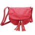 Flora & co Sac bandoulière femme franges s rouge